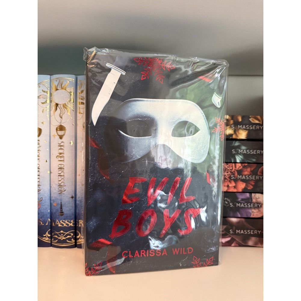 Evil Boys Clarissa Wild Special Edition Hardcover Dark Romance Book